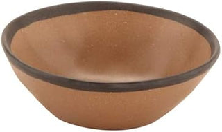 GET B-180-TP Pottery Market Salad/Soup Bowls, 16 Oz, Speckled Taupe, Case of 1 Dozen