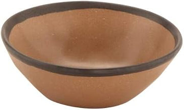 GET B-180-TP Pottery Market Salad/Soup Bowls, 16 Oz, Speckled Taupe, Case of 1 Dozen