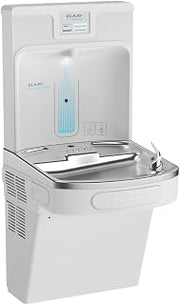 Elkay LZS8WSAP-PF Enhanced Filtered Bottle Filler & Single ADA Cooler Refrigerated Arctic White PFOA/PFOS & Lead Reduction Drop Down Wrapper
