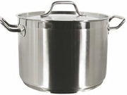 Thunder Group SLSPS016, 16-Quart Stainless Steel Stock Pot with Cover, Commercial Stockpot with Lid