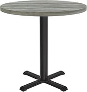 Correll Cafe and Breakroom Table in New England Driftwood BXT24R-52-09-52