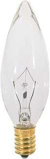 Satco S4994-7.5 Watt Torpedo Shape Incandescent Light Bulb, Candelabra Base