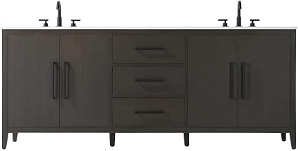 Mocha Brown Millie Bathroom Vanity by Elegant Lighting