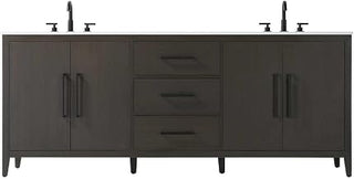 Mocha Brown Millie Bathroom Vanity by Elegant Lighting