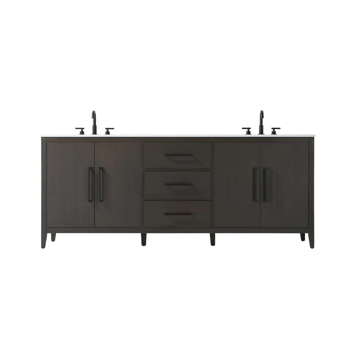 Mocha Brown Millie Bathroom Vanity by by Elegant Lighting – Solid wood and MDF, Mocha Brown, Model 5608093