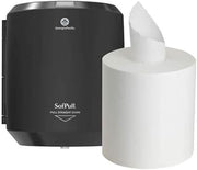 SOFPULL® CENTERPULL Regular Paper Towel Dispenser Starter KIT BY GP PRO (GEORGIA-PACIFIC), 1 Dispenser, 1 Towel ROLL