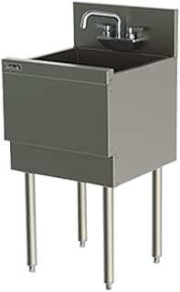 Perlick TS181CA 18"W Underbar Extra Capacity 1 Compartment Sink