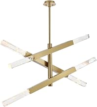 Elegant Lighting Ari 3-Bar Pendant in Satin Gold