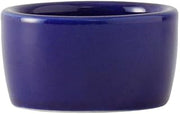 Tuxton BCX-0203 Vitrified China Pipkin, 2 oz, 2-1/2", Cobalt (Pack of 48),