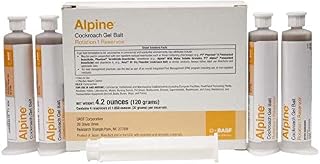Alpine Cockroach Gel Bait 4(30 gram) Tubes