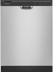 AMANA 24 in. Front Built-in Tall TUB Dishwasher in Stainless Steel with 3-Cycles 59 DBA ADFS2524RS