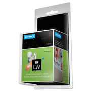 Sanford Multipurpose Label - 1" Width x 2.12" Length - 250/Roll - 2 Roll - White by DYMO – 1*2.12 inches, Paper, White, Model 1738541