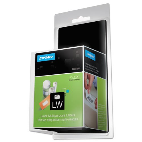 Sanford Multipurpose Label - 1" Width x 2.12" Length - 250/Roll - 2 Roll - White by DYMO – 1*2.12 inches, Paper, White, Model 1738541