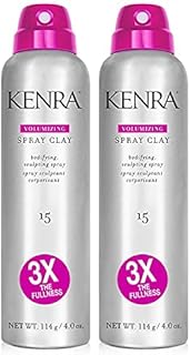 Kenra Volumizing Spray Clay 15 | Bodifying, Fullness Spray | 3X The Fullness | Medium Hold | Provides Texture & Volume With A Long-Lasting Finish | All Hair Types