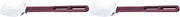 Vollrath 10" Plastic Softspoon Spatula, White (Pack of 2)