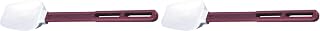 Vollrath 10" Plastic Softspoon Spatula, White (Pack of 2)