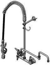 T&S Brass, B-0133-18DJCRBC, EasyInstall Pre-Rinse, 8" Wall Mount, Ce