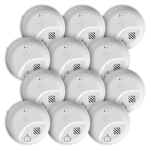 First Alert 12-Pack / Precision Detection / SMICO100-AC Combination Smoke & Carbon Monoxide Detectors