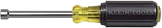 KLEIN TOOLS 630-7MM 7 mm Cushion-Grip Nut Driver with 3-Inch Shaft, Made in USA