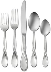 Oneida Satin Aquarius 20-Piece Stainless Flatware Set, Service for 4