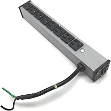 Wiremold UL205BC 15A, 8 OL, 6 FT Cord, GY, White