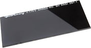 Forney 57009 Lens Replacement Hardened Glass, 4-1/4-Inch-by-2-Inch, Shade-9 , Black