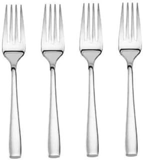 Mikasa Delano Forged Stainless Steel Salad Fork (Set of Four)