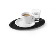 Oval Serving Tray by Hendi – 325x530 mm, Glasfaser, Schwarz, Model 508718