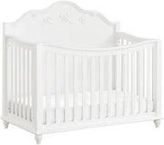Picket House Furnishings Annie Crib with Guardrails in White