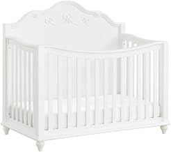 Picket House Furnishings Annie Crib with Guardrails in White