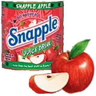 Juice Drink, Snapple Apple, 20-Ounce Bottles (Pack of 24)