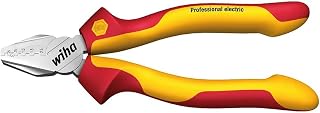 Wiha Crimping Pliers (35861) 145 mm Electrician's Pliers VDE-Tested Stückgeprüft, Stable and Strong