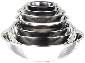 Adcraft Stainless Steel Mixing Bowl, 1/2 Qt.