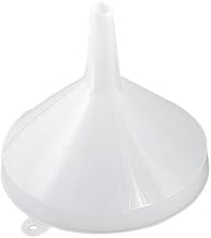 Browne Foodservice 370 Plastic Funnel, White, 32-Ounce Capacity, Translucent