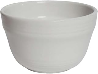 Tuxton China CWB-0752 Bouillon, 7-1/2 oz., 3-3/4" Diameter x 2-3/8"H, Round, Microwave and Dishwasher Safe, Oven Proof, Fully Vitrified, Ceramic, TuxCare, Healthcare, Concentrix, Pack of 24