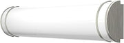 RAB Lighting Enchant LED Vanity Light – CCT Selectable Wall Sconce 2700K–5000K | 24" | Brushed Nickel | 2200 Lumens | CRI 90+ | Damp Rated | Dimmable | 28W | 5-Year Warranty (ENCT-24BN.)