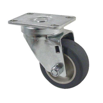 Duraglide 3 in Swivel Plate Caster by Kason – iron, Model 6C523001PPPG