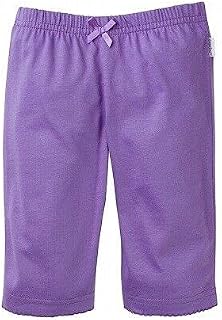 Gerber Onesies Brand Baby Girl Purple Pants 0-3 Months (2 Pack)