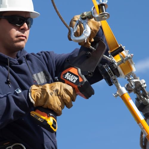 KLEIN TOOLS Cu/Al Open Jaw / Silver / 1 Wire Rope Cutters