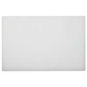 Kratos by White Plastic Cutting Board - 12"L x 18"W x 1/2"H by HUBERT – Plastic, White, Model 1218-0L-WH