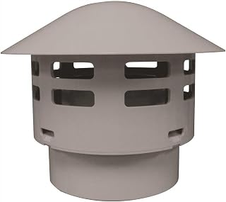 Noritz PRC-1 Plastic Rain Cap, Plastic, 7.7" x 6.2" x 6.2"