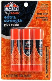 Elmer's Craft Bond Extra Strength Glue Sticks, 3pc