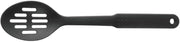 HUBERT Slotted Cooking Spoon Black Nylon - 12"L