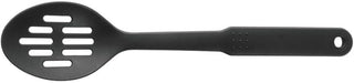 HUBERT Slotted Cooking Spoon Black Nylon - 12"L