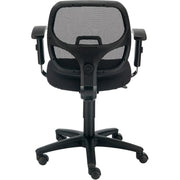 Global Industrial Black / 16.5"H x 17.75"W x 18.5"L / Industrial Home Office Desk Chairs