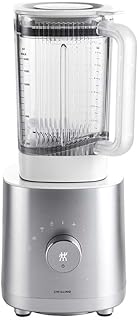 ZWILLING Enfinigy Universal Blender, 1200 Watt, 1.4 L, 5 Automatic Programmes, Silver, Includes Tamper
