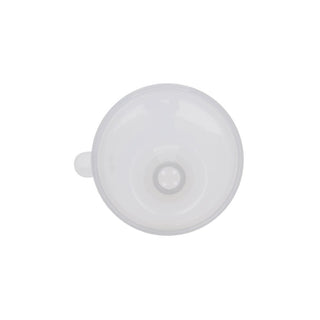 G.E.T. Translucent Plastic Reusable Perforated Lid for Sippy Mug by G E T ENTERPRISES LLC – Plastic, Pack of 24, Model SN-106-CL