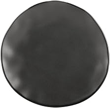 CAC China RAINFOREST RFR-7 Porcelain Plate 7-1/4x7x3/4 Matte Forest Green, Set of 36
