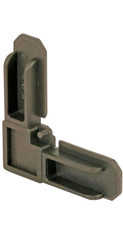 Prime-Line Corner Frame 3/4" X 7/16" Bronze Bagged / by Slide-Co – 3/4" x 7/16", Plastic, Bronze, Model PL14259