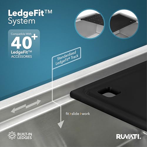 Ruvati 27 inch / Stainless Steel / Modern Sink Installation Parts